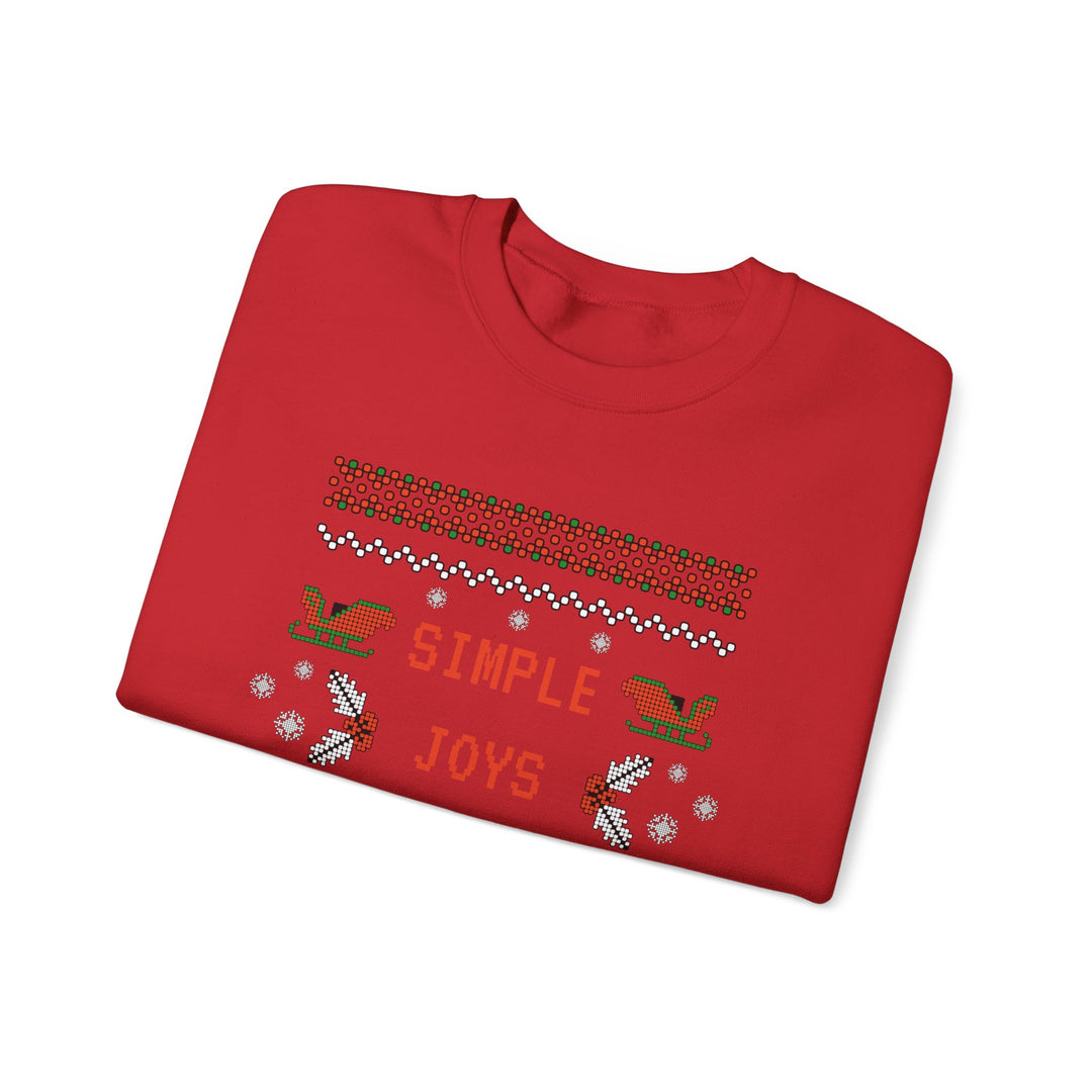 Unisex Heavy Blend Crewneck Sweatshirt, Christmas Joy Sweatshirt