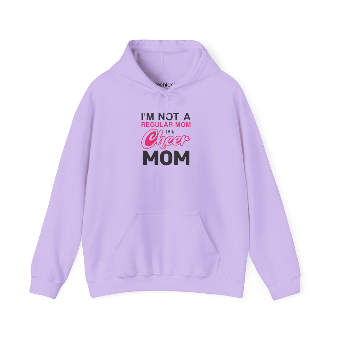 Mom's Unisex Hooded Sweatshirt - I'm Not a Regular Mom Design - Cheer Mom Hoodie