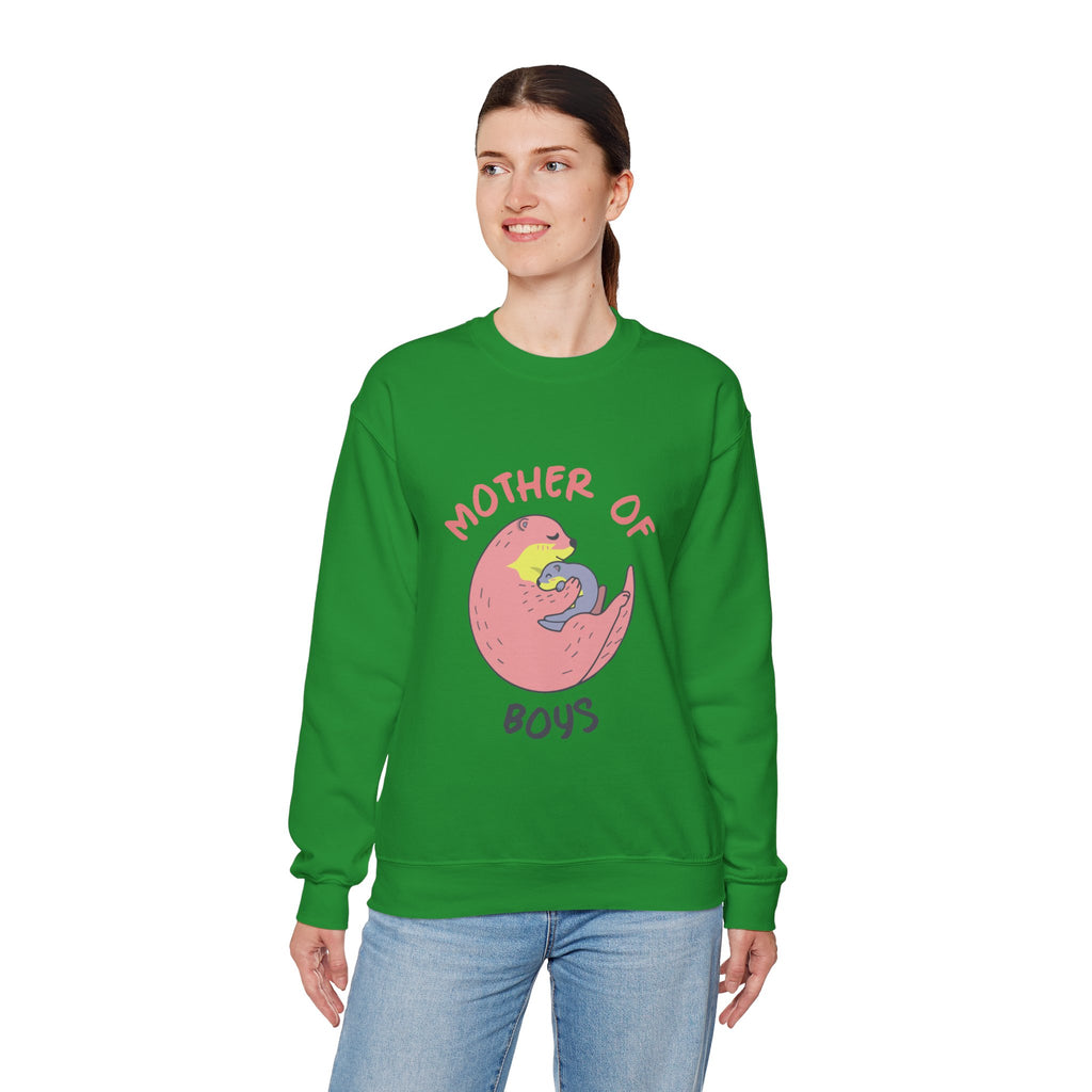 Mom Sweatshirt - Mother of Boys Design
