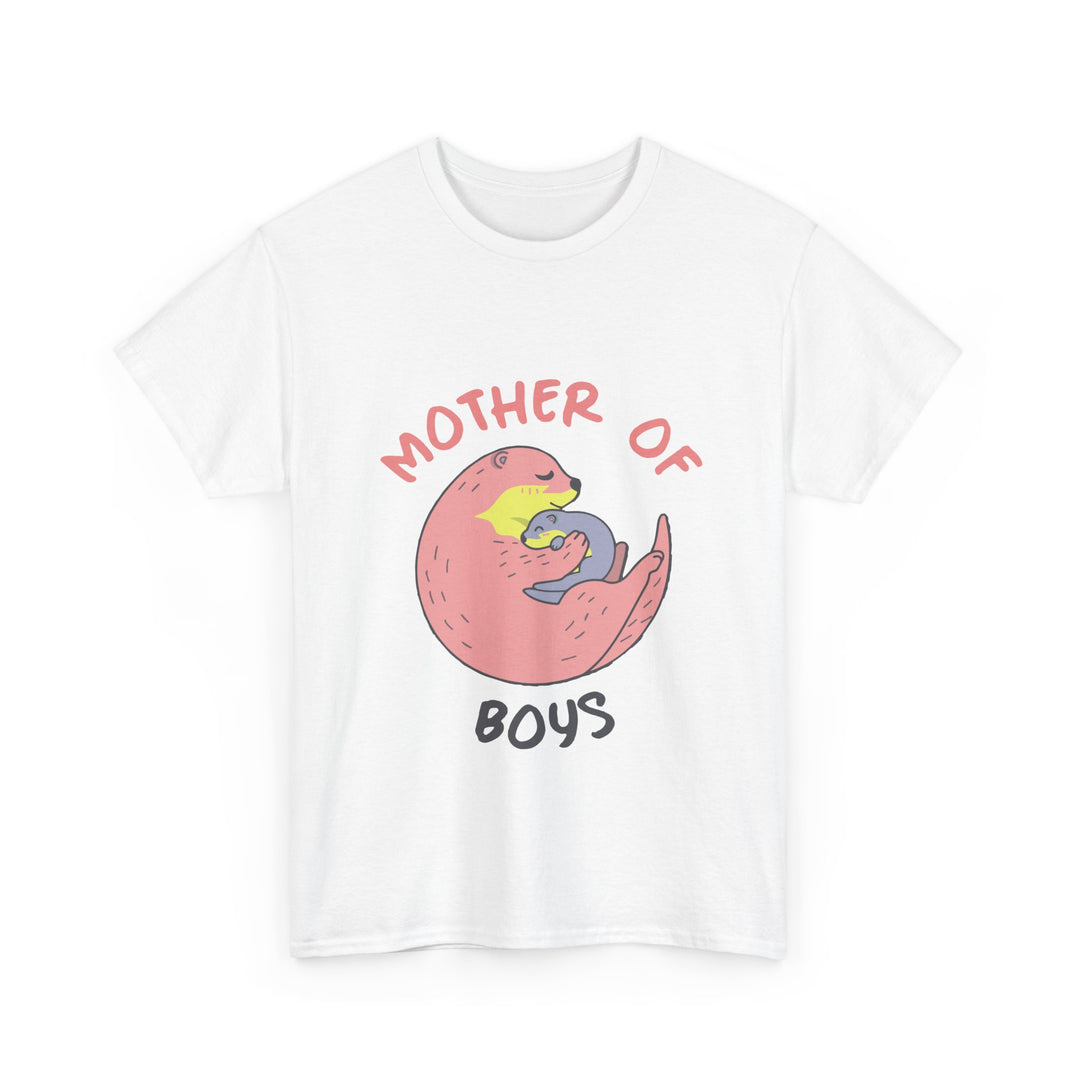 Mom's T-Shirt - Mother of Boys Design