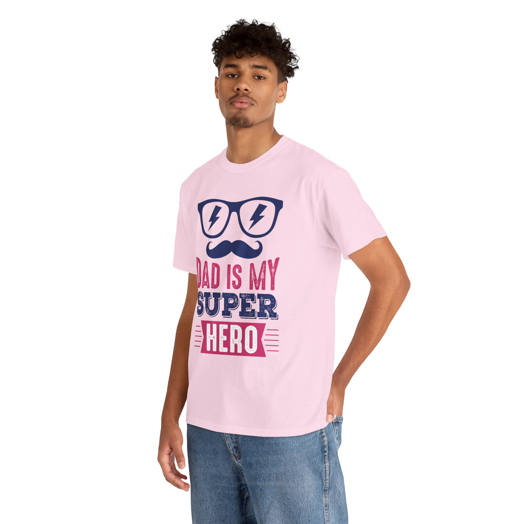 Dad's T-Shirt - Dad Is My Superhero Design