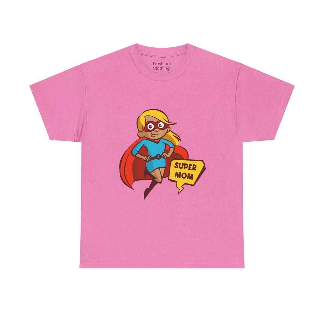 Mom's T-Shirt - Super Mom Design