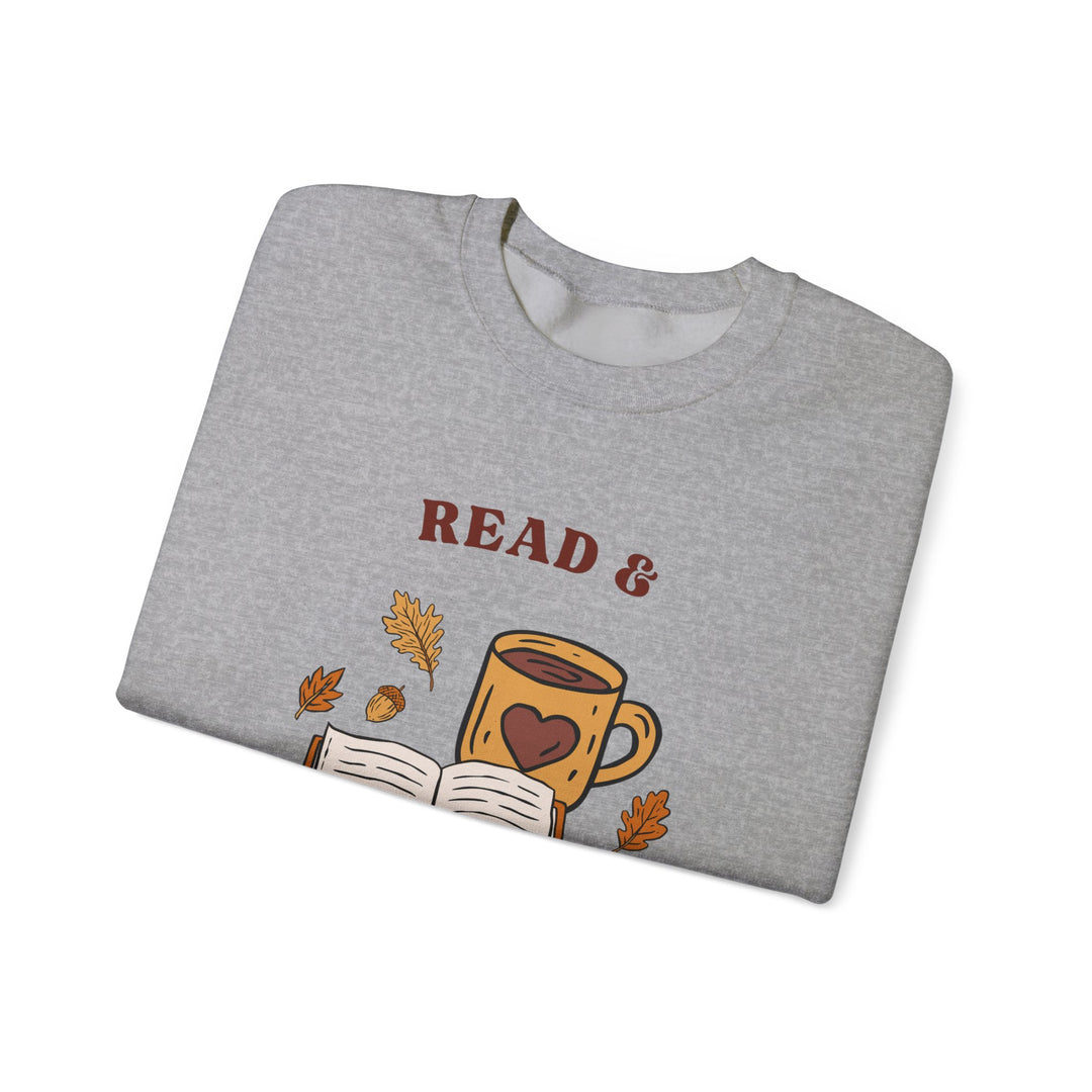 Read & Relax Sweatshirt — Cozy Book Lover Crewneck