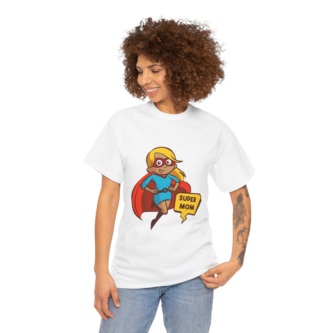 Mom's T-Shirt - Super Mom Design