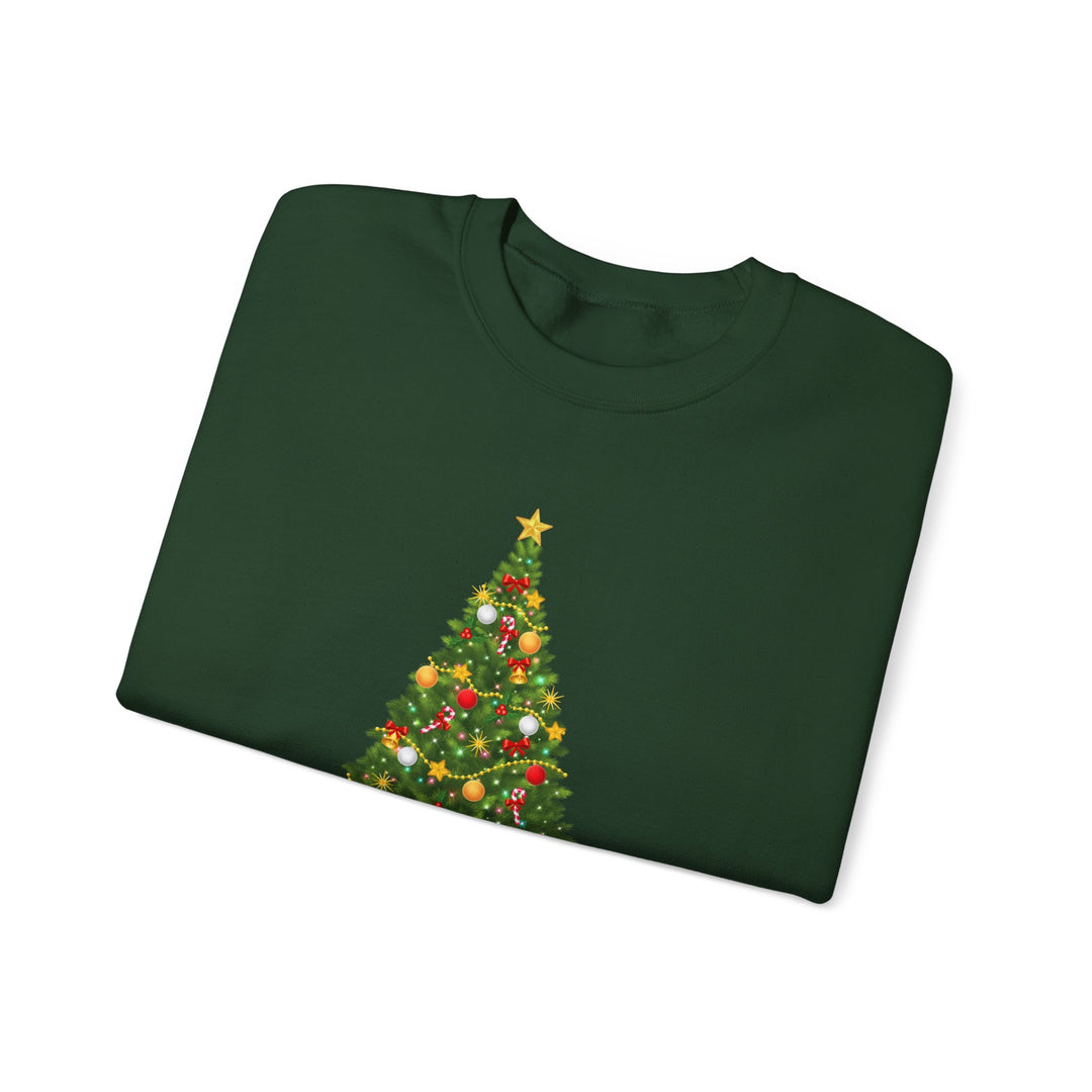 Christmas Tree Sweatshirt — Merry Christmas Holiday Crewneck