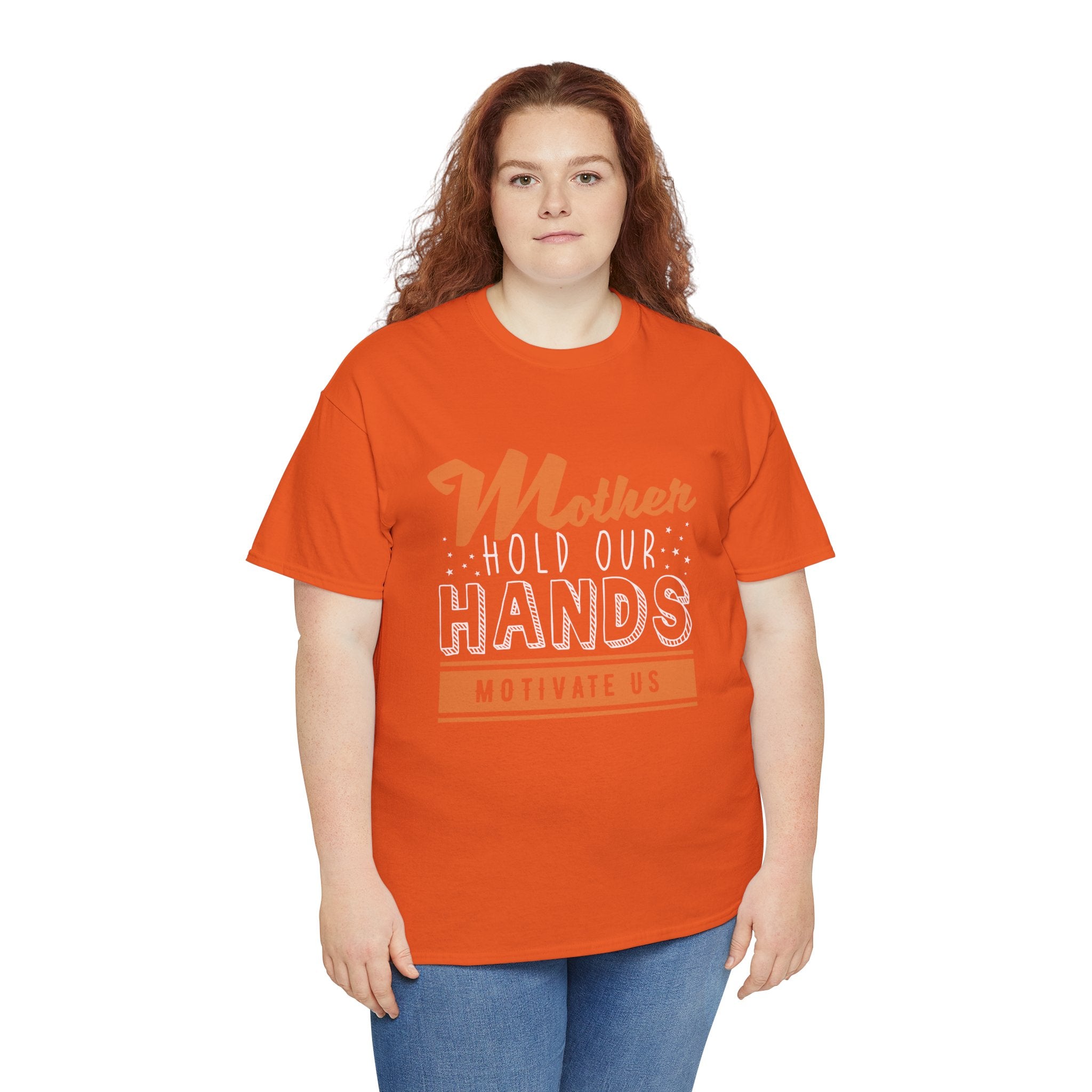 Mom T-Shirt – Mother Hold Our Hands - Motivate Us Design