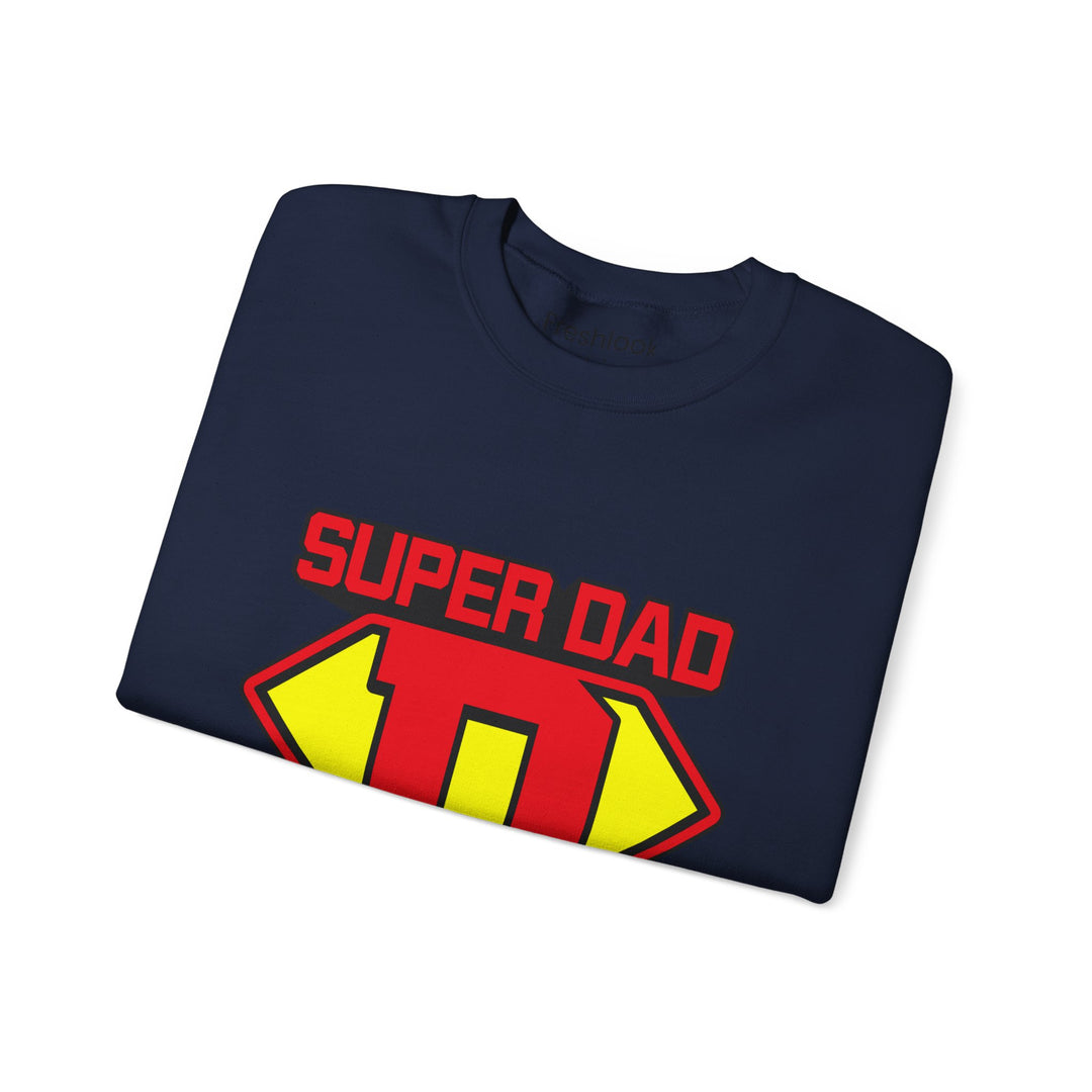 Dad’s Sweatshirt – Super Dad Design