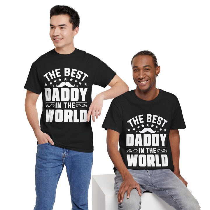 Dad's T-Shirt - The Best Daddy In The World Design