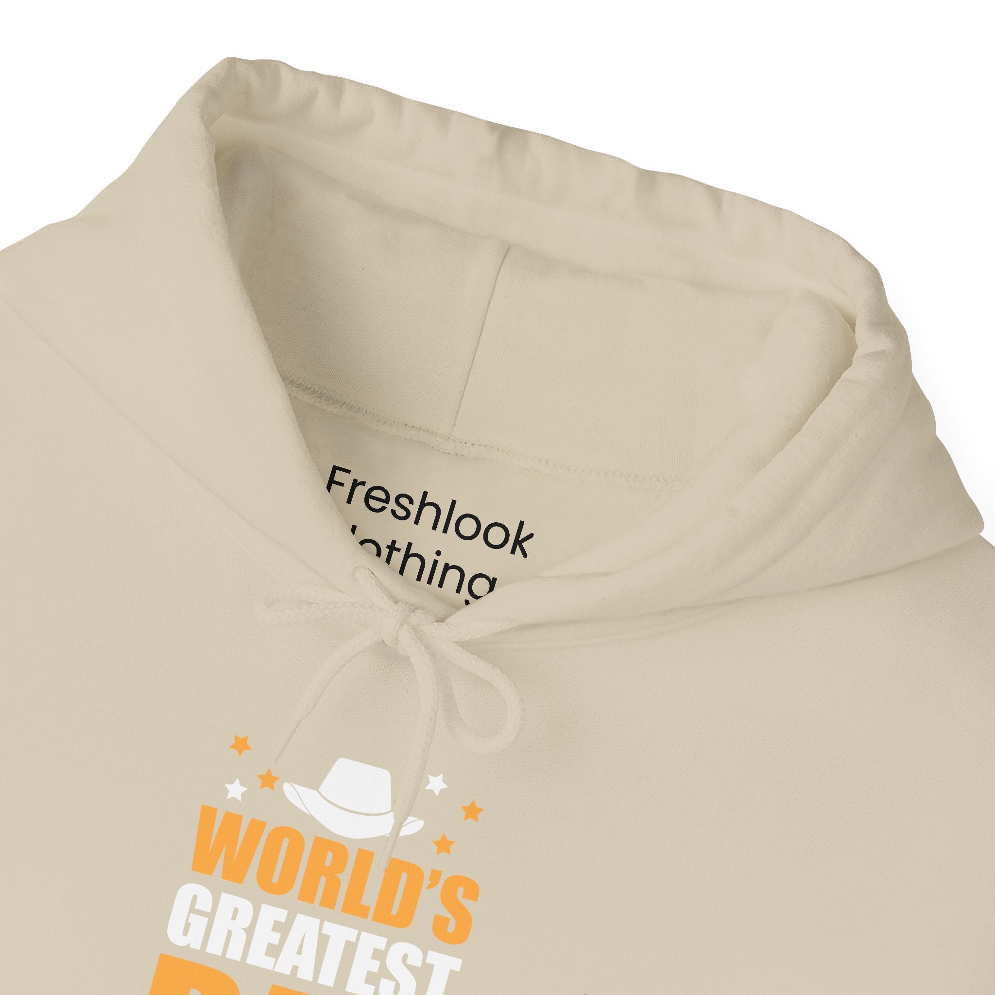 Dad’s Hooded Sweatshirt – World's Greatest Dad Design