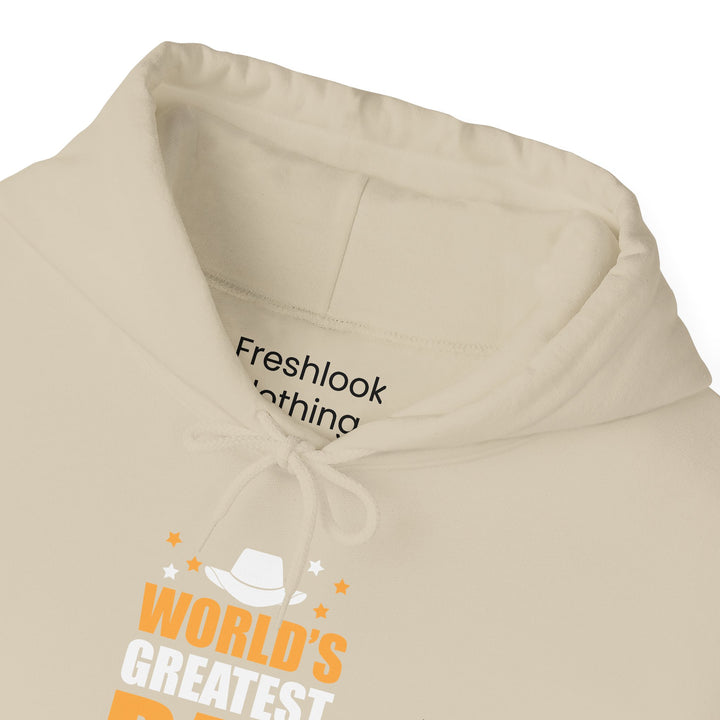 Dad’s Hooded Sweatshirt – World's Greatest Dad Design