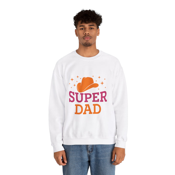 Dad’s Sweatshirt – Super Dad Design