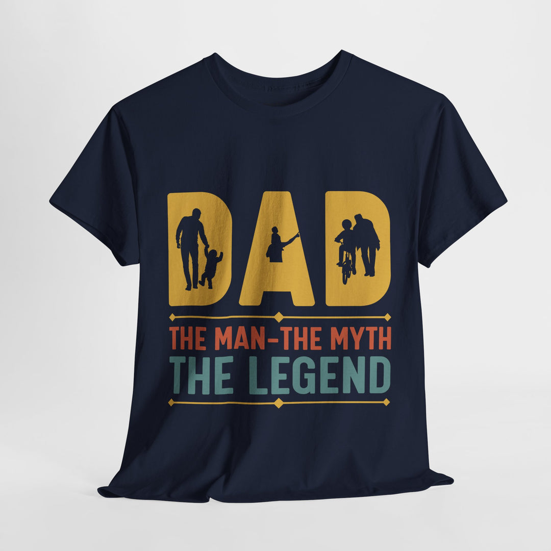 Dad's T-Shirt - Dad The Man The Myth The Legend Design