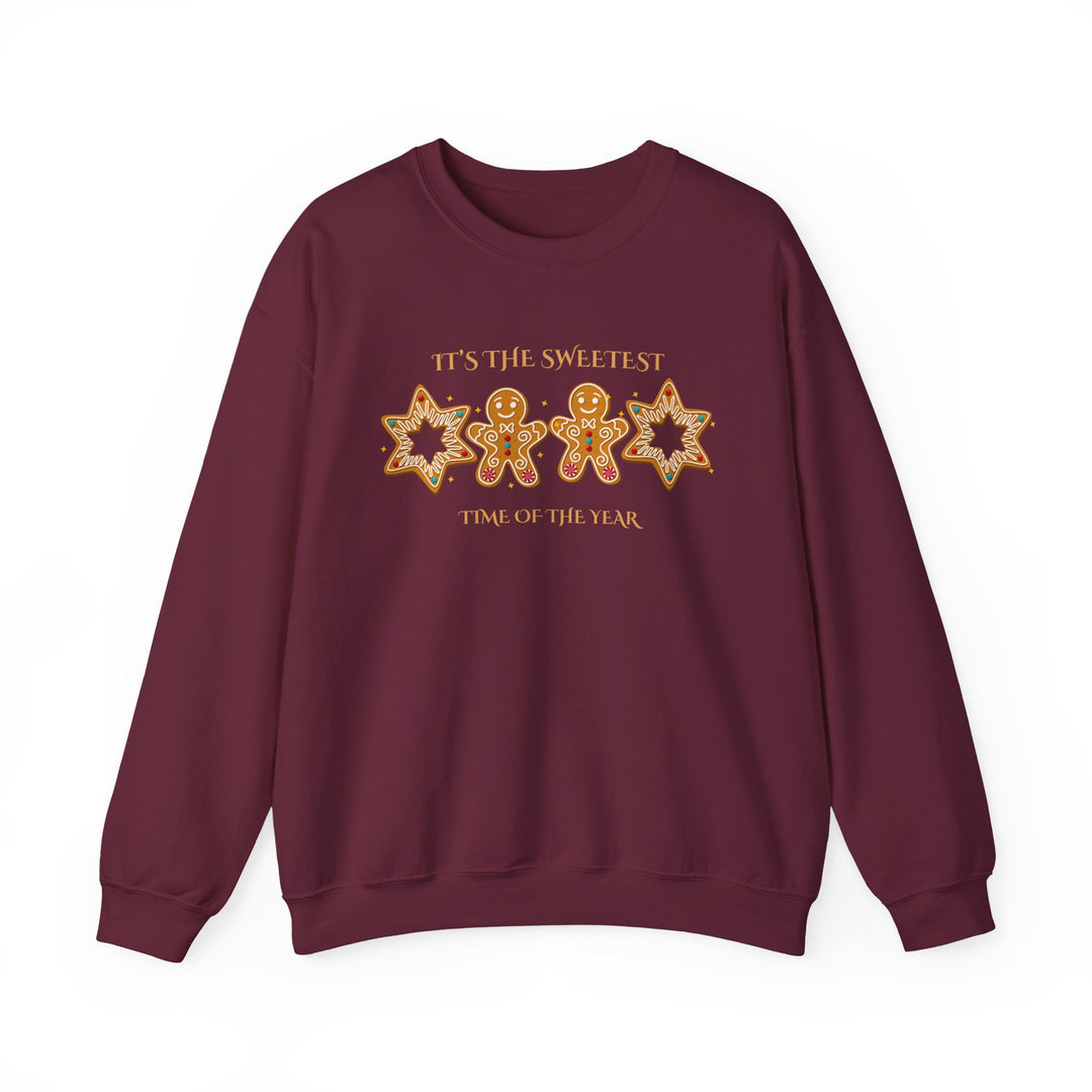 Sweatshirt - "It's the Sweetest Time of the Year" Gingerbread Holiday Crewneck