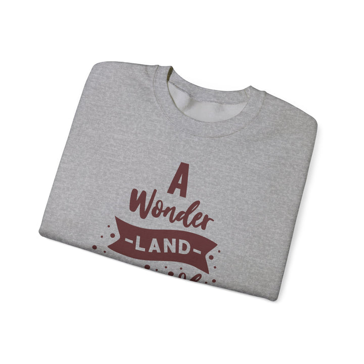 A Wonder Land of Snow Unisex Sweatshirt