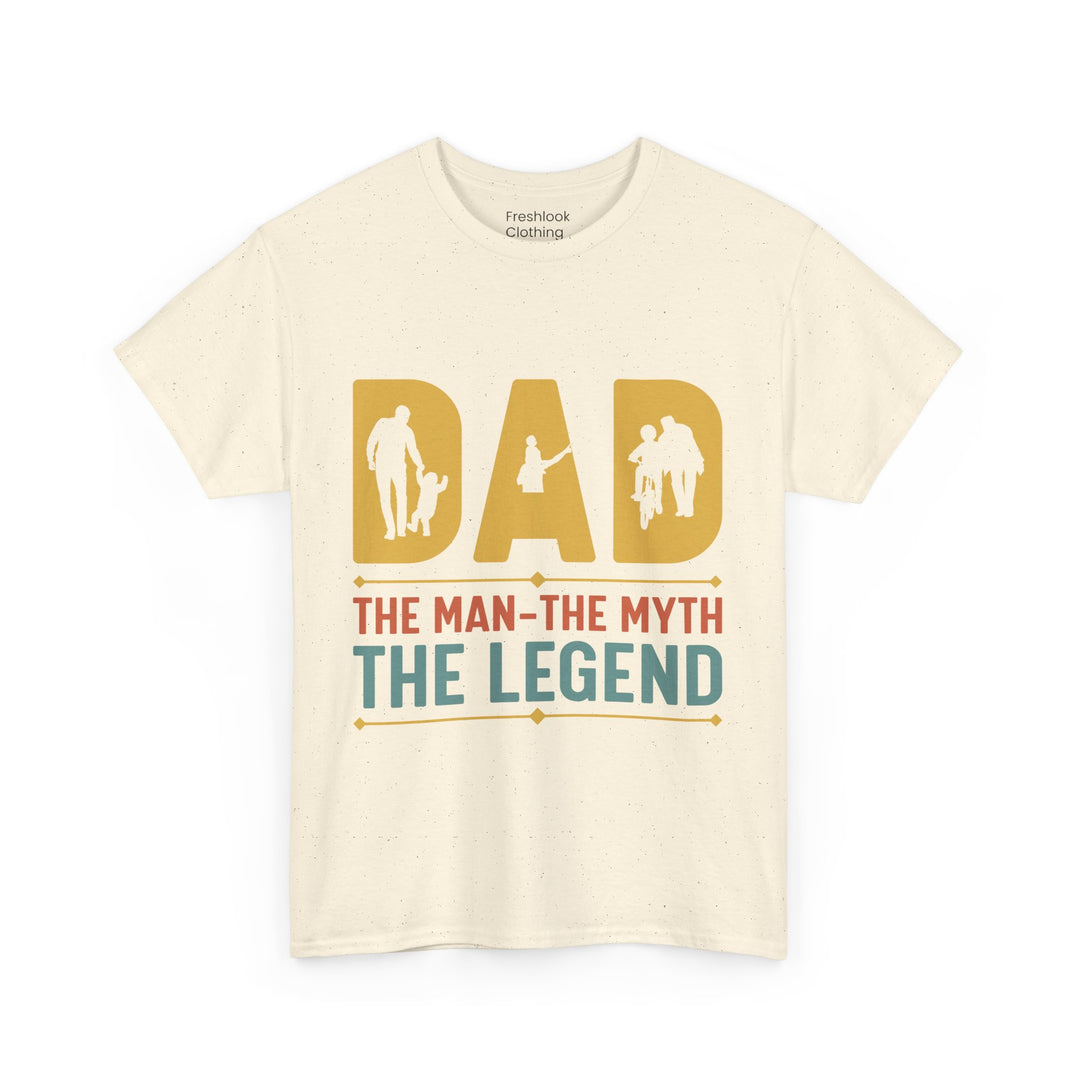 Dad's T-Shirt - Dad The Man The Myth The Legend Design