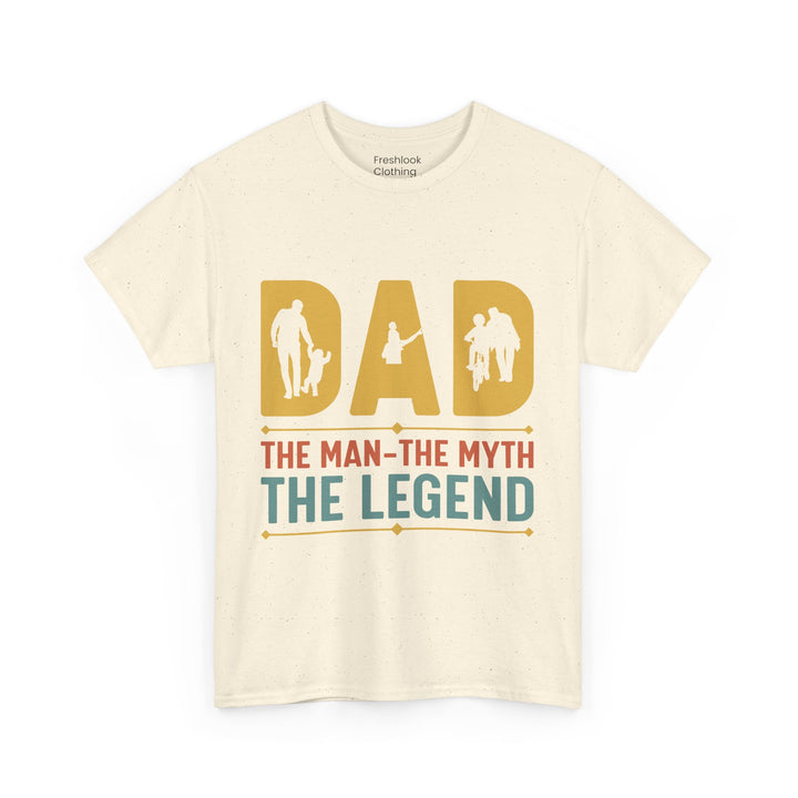 Dad's T-Shirt - Dad The Man The Myth The Legend Design