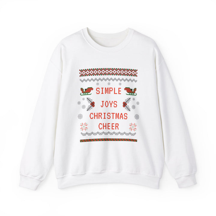 Unisex Heavy Blend Crewneck Sweatshirt, Christmas Joy Sweatshirt