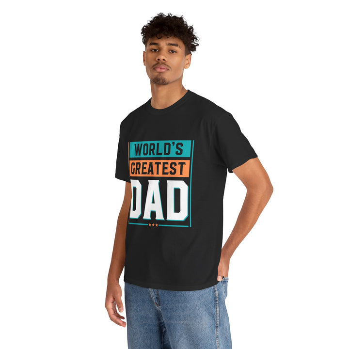 Dad's T-Shirt - World's Greatest Dad Design