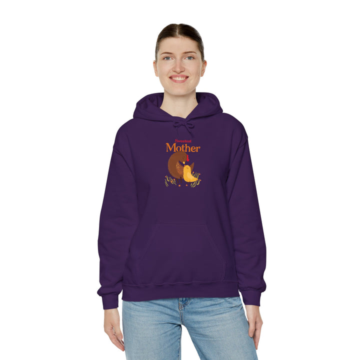 Mom's Unisex Hooded Sweatshirt - Sweetest Mother Design