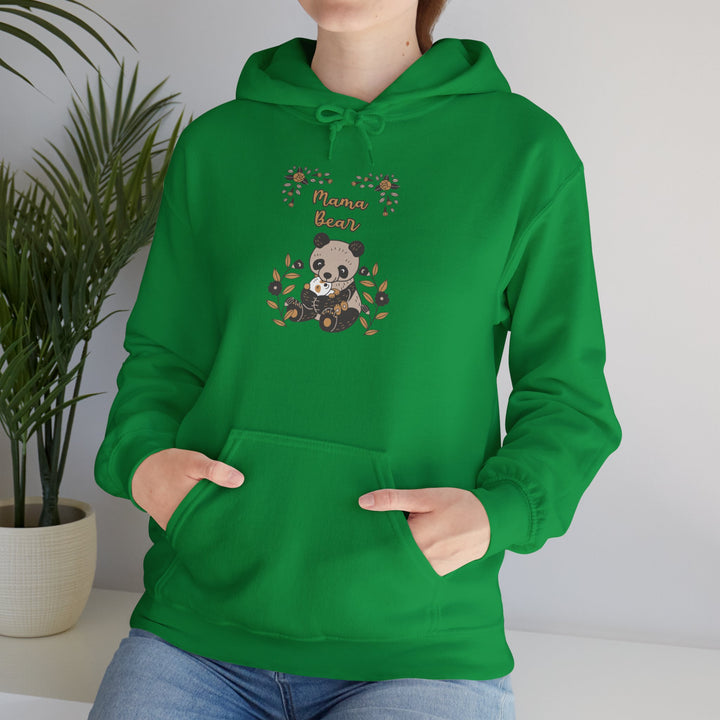 Mom's Unisex Hooded Sweatshirt - Mama Bear Design