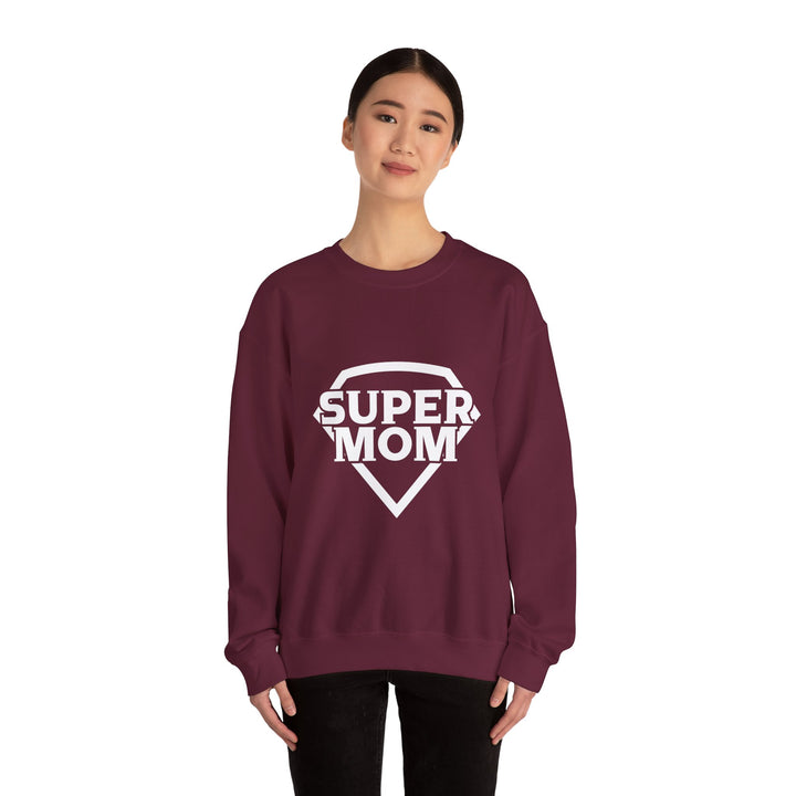 Mom's Sweatshirt - Super Mom Design