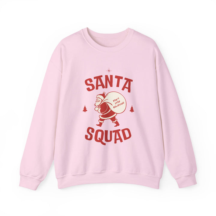 Santa Squad Sweatshirt — Retro Santa Holiday Crewneck