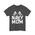 Mom T-Shirt – Navy Mom Design