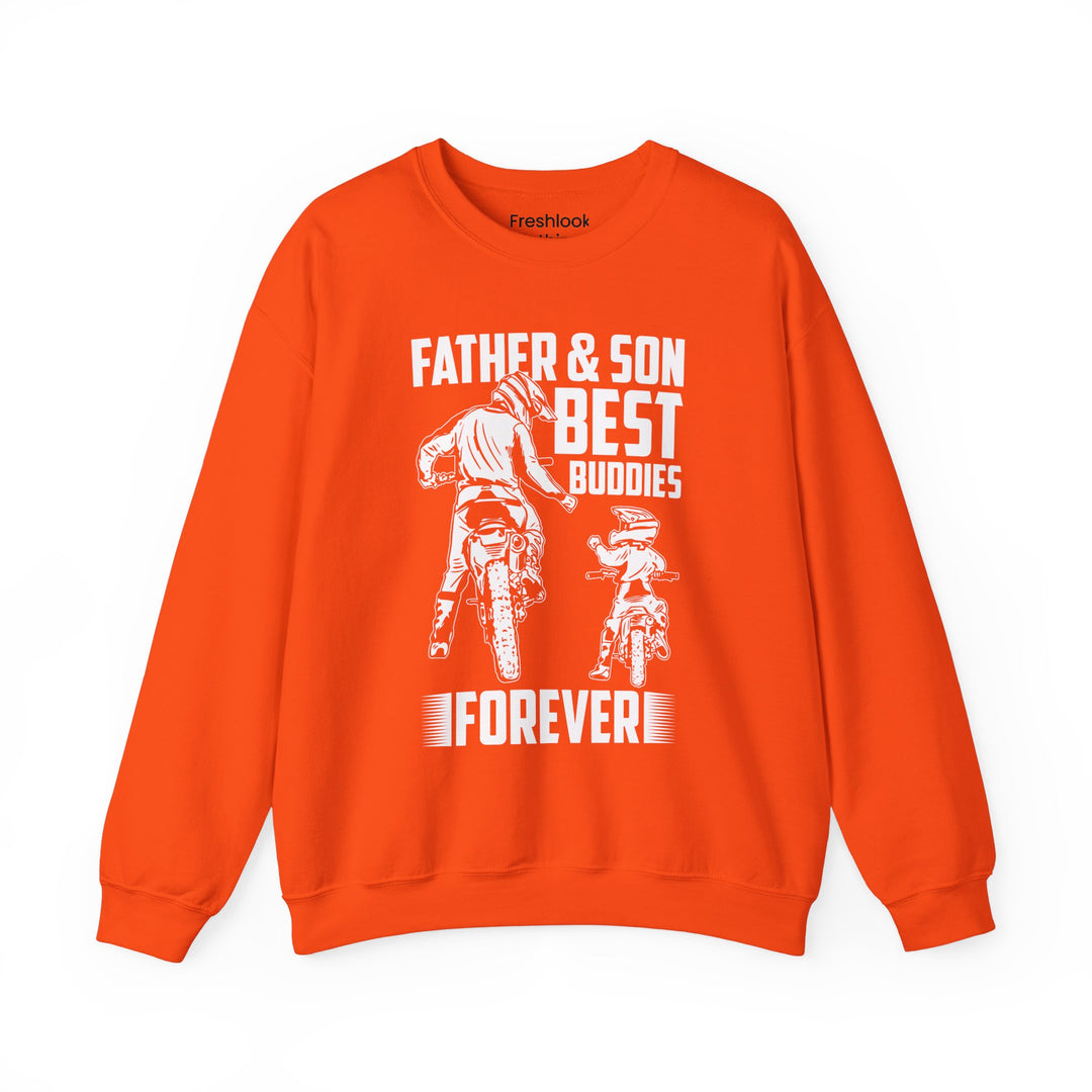 Dad’s Sweatshirt – Father & Son Best Buddies Forever Design