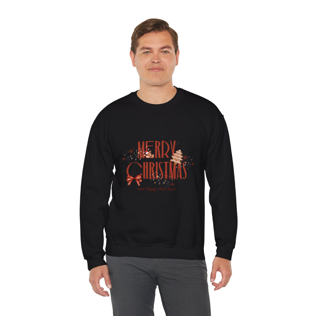 Merry Christmas Crewneck Sweatshirt – Vintage Holiday Graphic