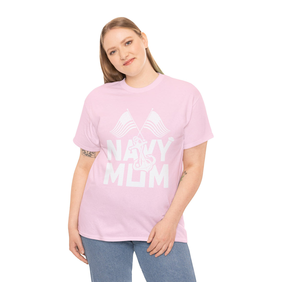 Mom’s T-shirt – Navy Mom Design