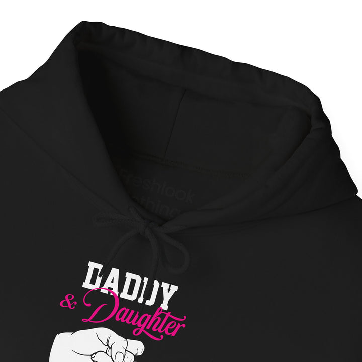 Dad’s Hooded Sweatshirt – Daddy & Daughter Best Friends Forever Design