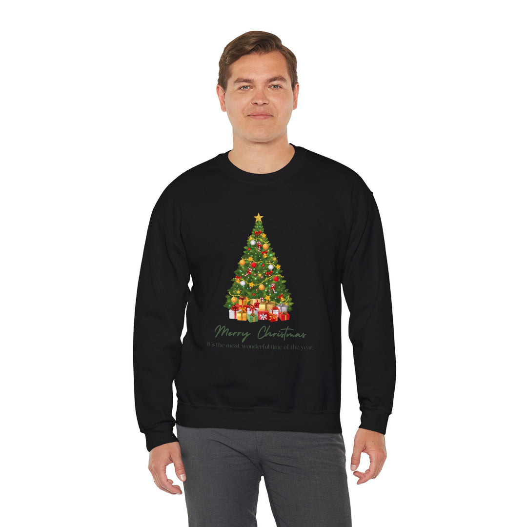 Christmas Tree Sweatshirt — Merry Christmas Holiday Crewneck