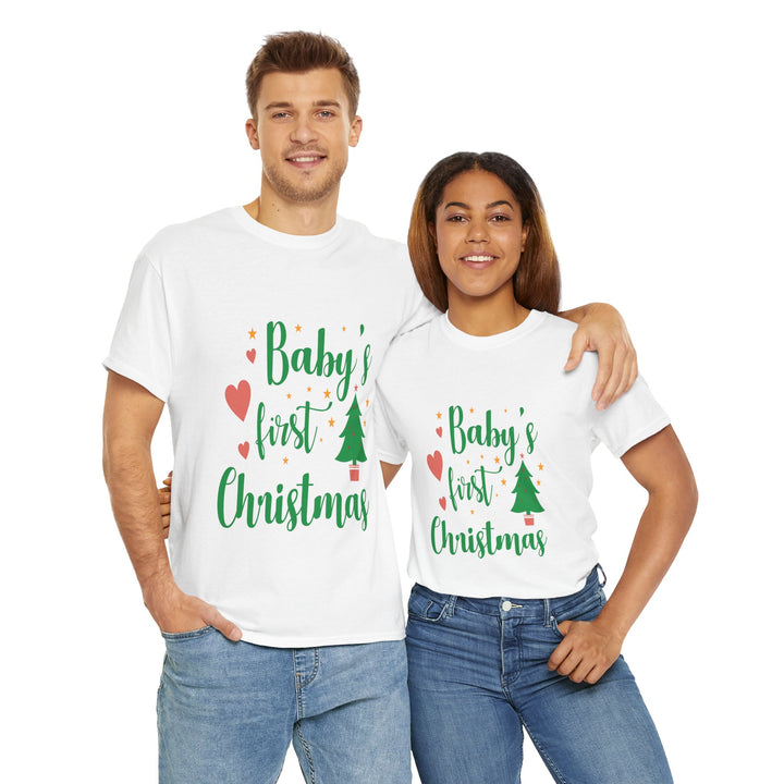 Baby's First Christmas Tee, Mom's T-shirts, Family T-shirts