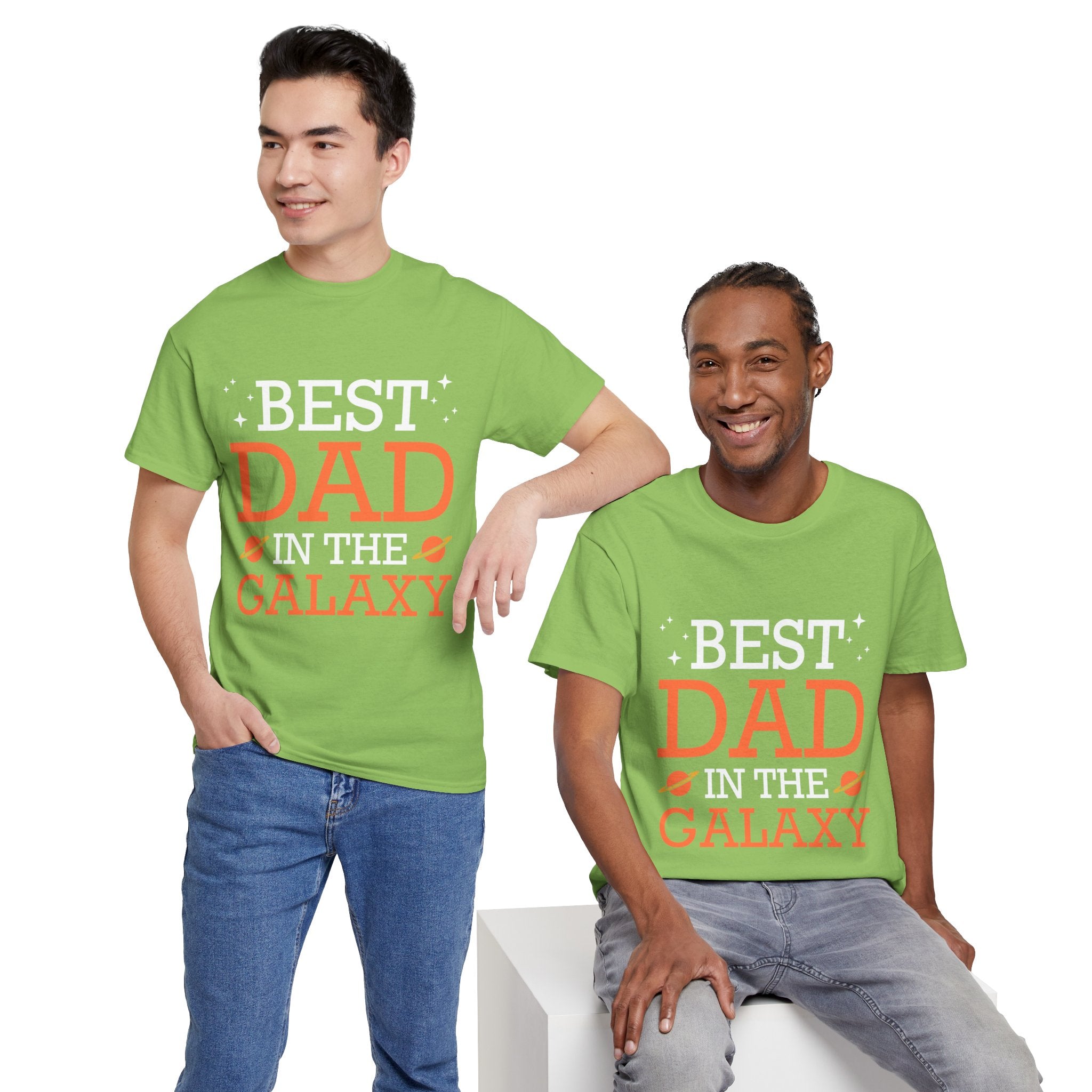 Dad's T-Shirt - Best Dad in the Galaxy Design