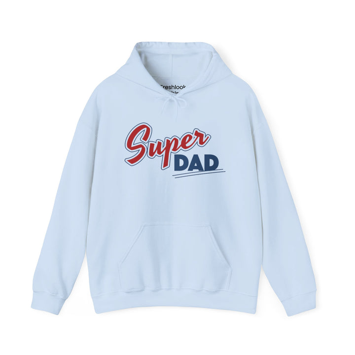 Dad’s Hooded Sweatshirt – Super Dad Unisex Hooded Design