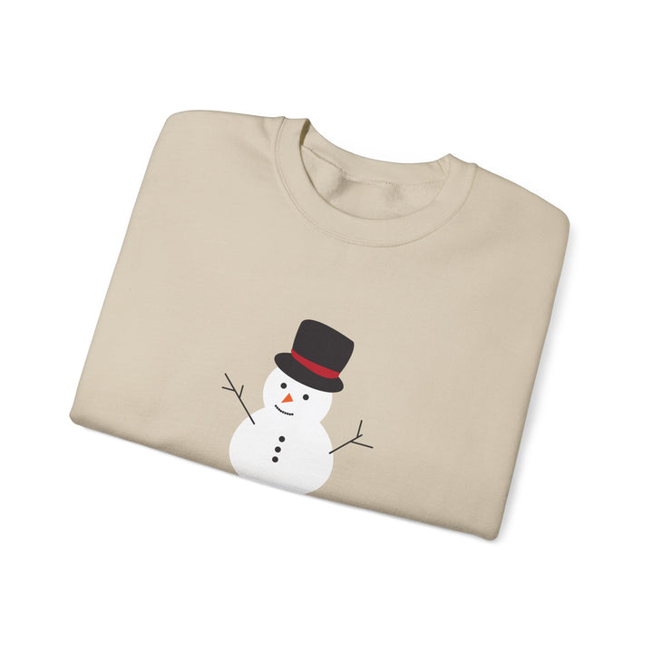 Christmas Snowman 2025 Crewneck Sweatshirt - "Merry Christmas and Happy New Year"