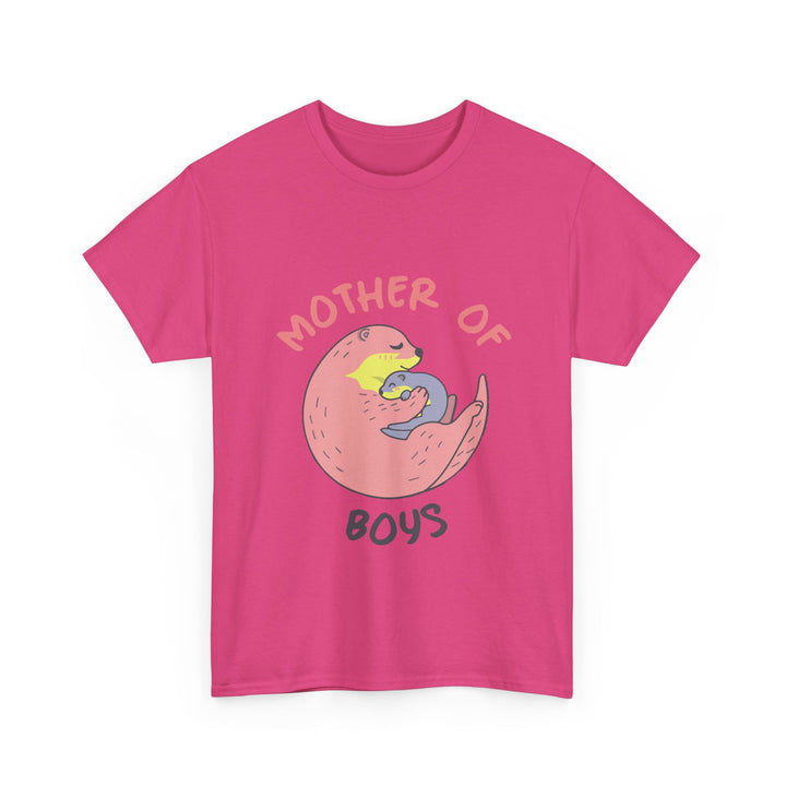 Mom's T-Shirt - Mother of Boys Design