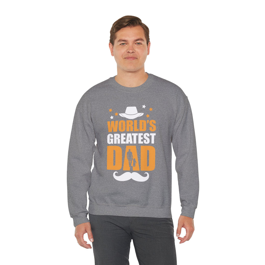 Dad’s Sweatshirt – World's Greatest Dad Design