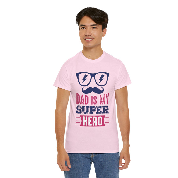 Dad's T-Shirt - Dad Is My Superhero Design