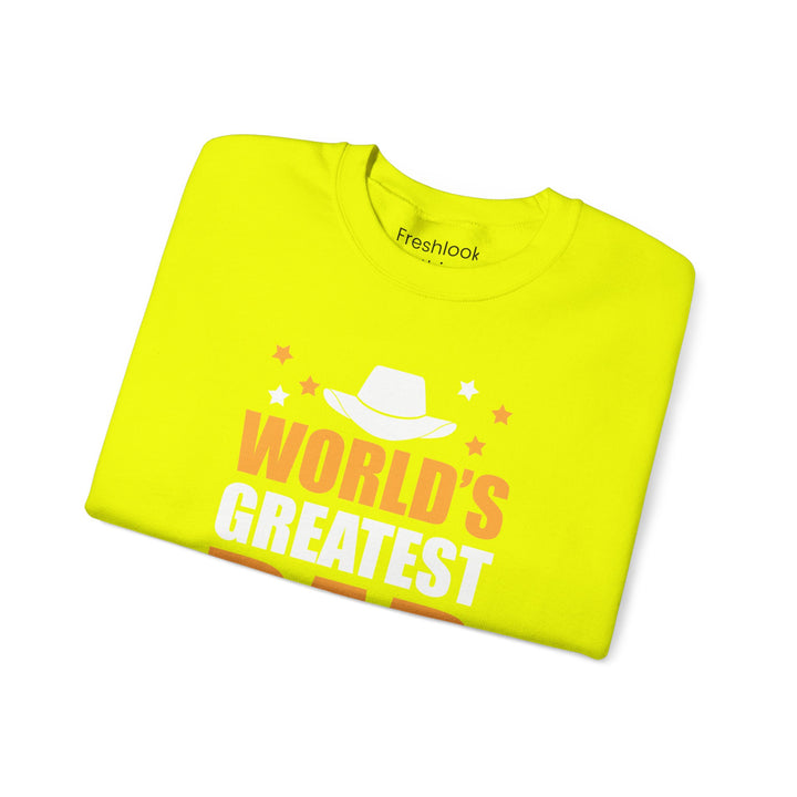 Dad’s Sweatshirt – World's Greatest Dad Design