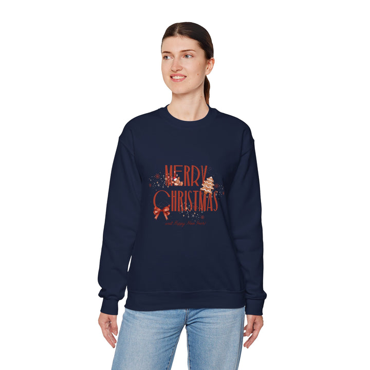 Merry Christmas Crewneck Sweatshirt – Vintage Holiday Graphic