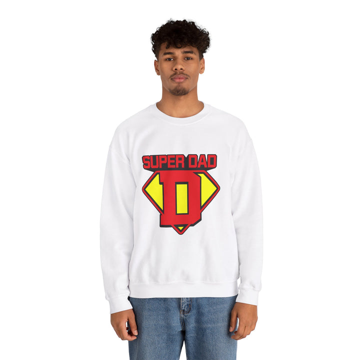 Dad’s Sweatshirt – Super Dad Design