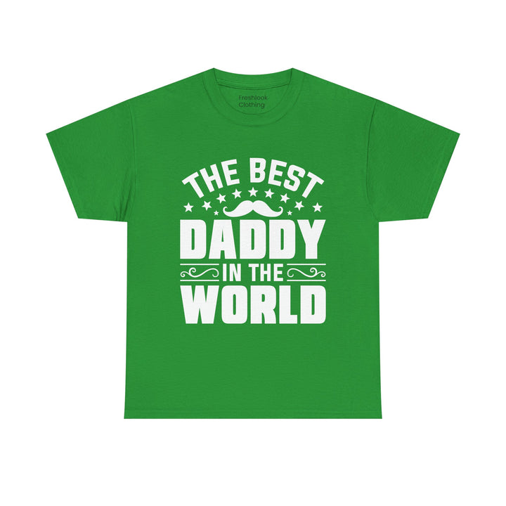 Dad's T-Shirt - The Best Daddy In The World Design