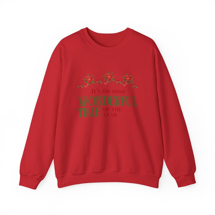 Sweatshirt — "It's the Most Wonderful Time of the Year" Holiday Crewneck