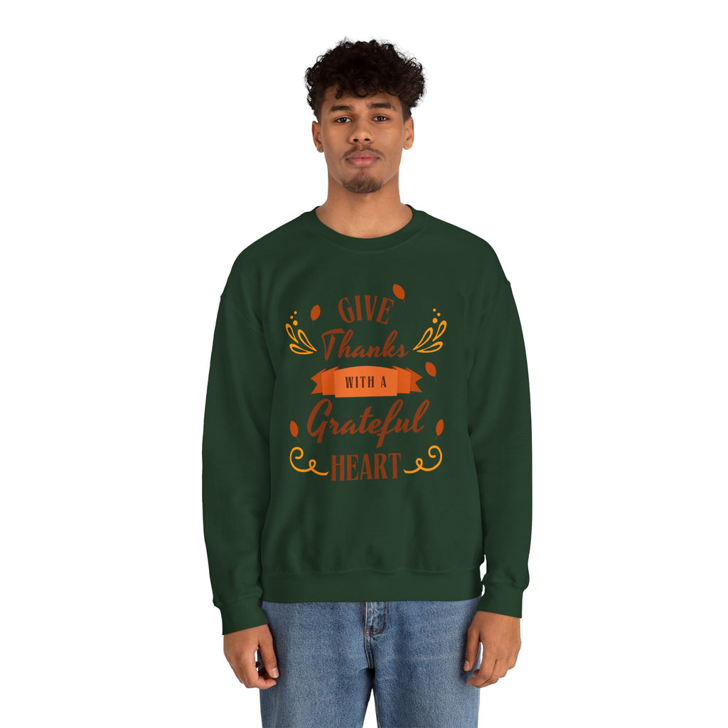Give Thanks with a Grateful Heart Design