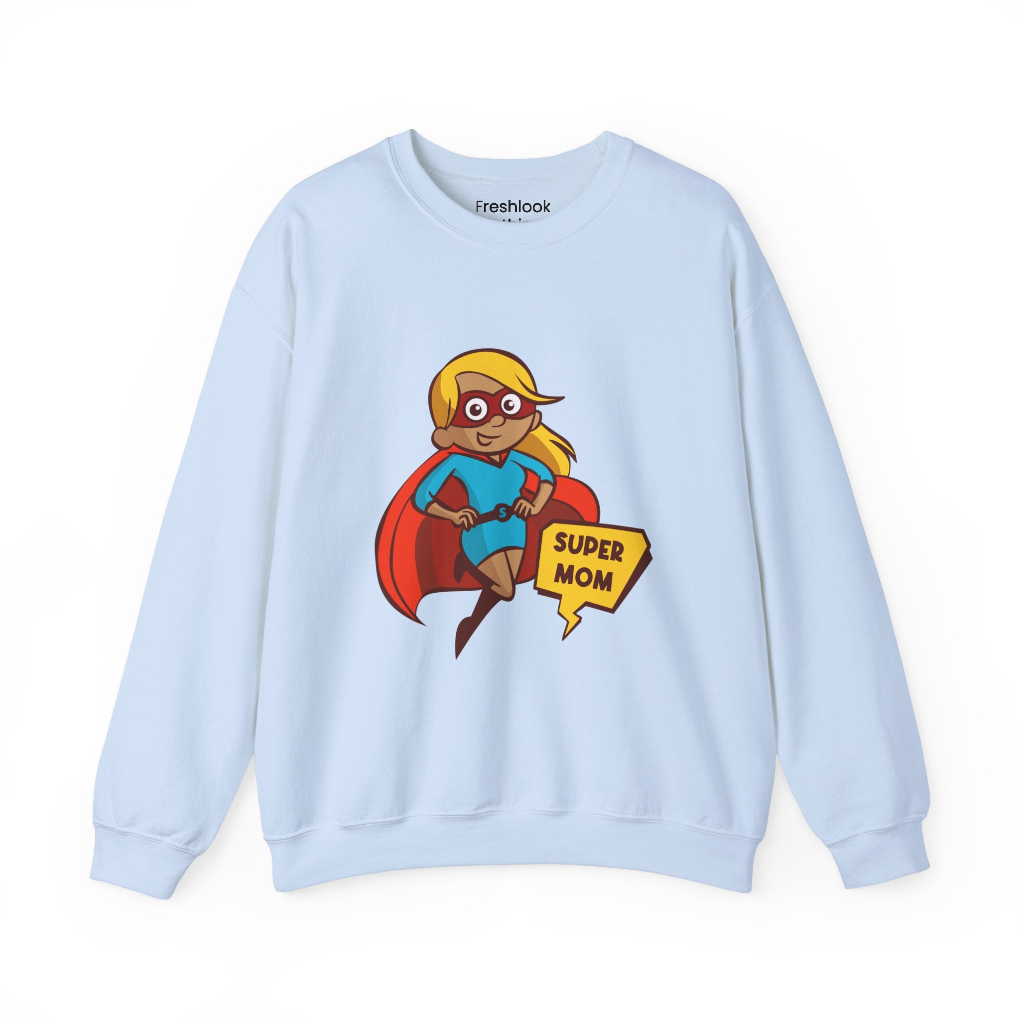 Mom Sweatshirt - Super Mom Design