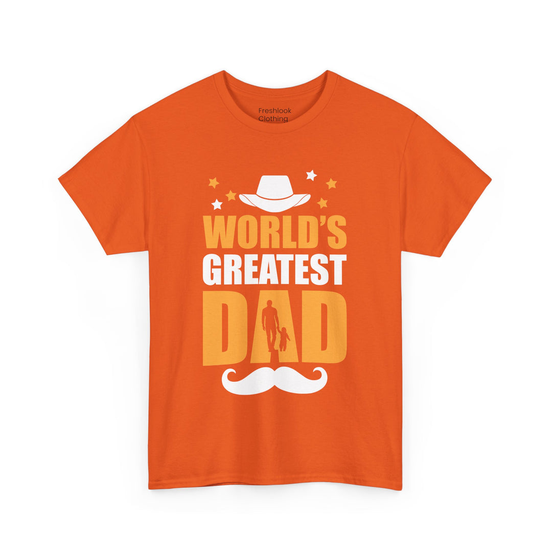 Dad's T-Shirt - World's Greatest Dad Design