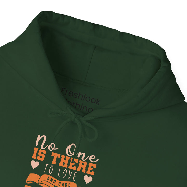 Mom's Hooded Sweatshirt – No One Is There To Love And Care Like A Mom Design