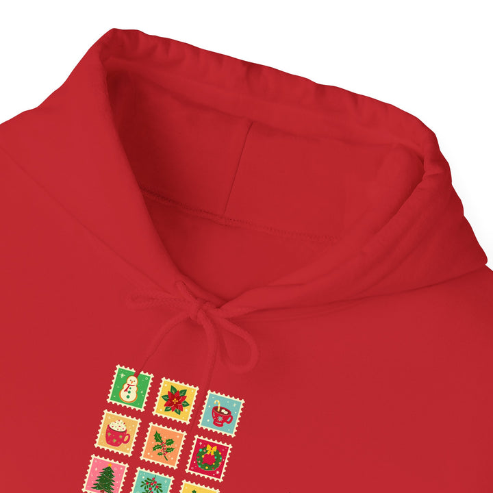 Christmas Cheer Hoodie — Festive Gift Icon Grid with "Christmas Every Day" Text