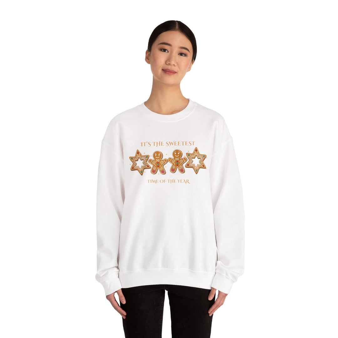 Sweatshirt - "It's the Sweetest Time of the Year" Gingerbread Holiday Crewneck